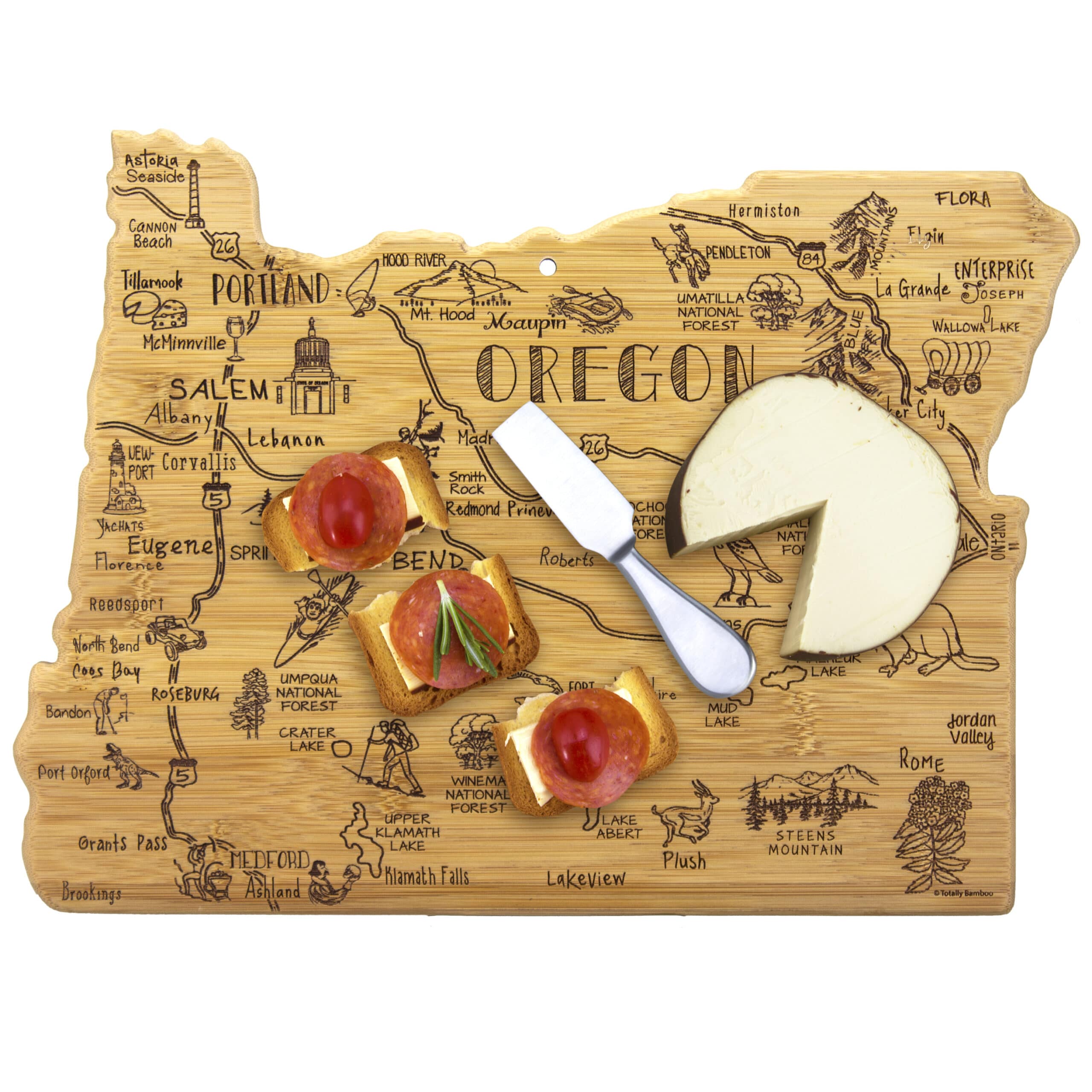 Destination Oregon Cutting & Serving Board - Thumbnail 4