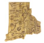 Custom Destination Rhode Island Cutting & Serving Board