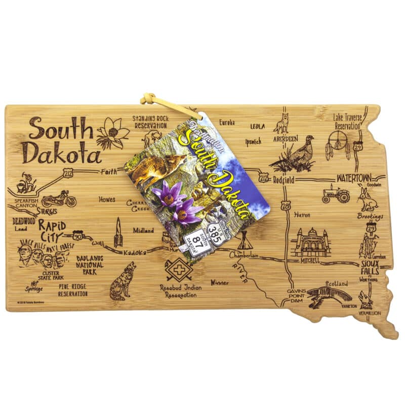 Custom Destination South Dakota Cutting & Serving Board - 2