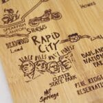 Custom Destination South Dakota Cutting & Serving Board - 3