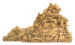 Custom Destination Virginia Cutting & Serving Board