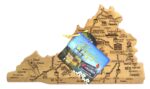 Custom Destination Virginia Cutting & Serving Board - 2
