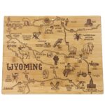 Custom Destination Wyoming Cutting & Serving Board