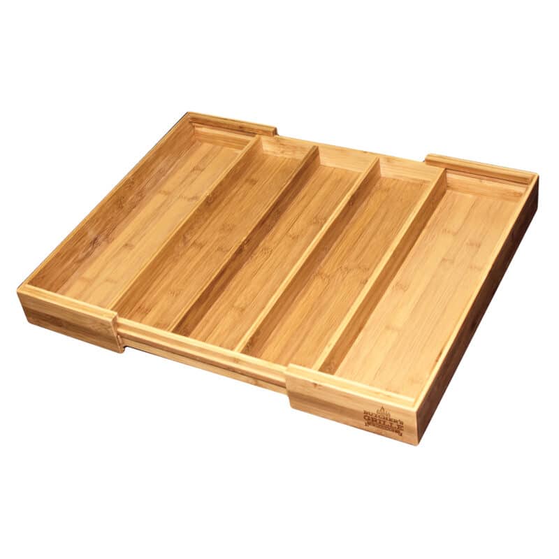 Custom Expandable 5-Compartment Cutlery Tray/Drawer Organizer