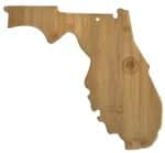 Custom Florida State Bamboo Cutting & Serving Board