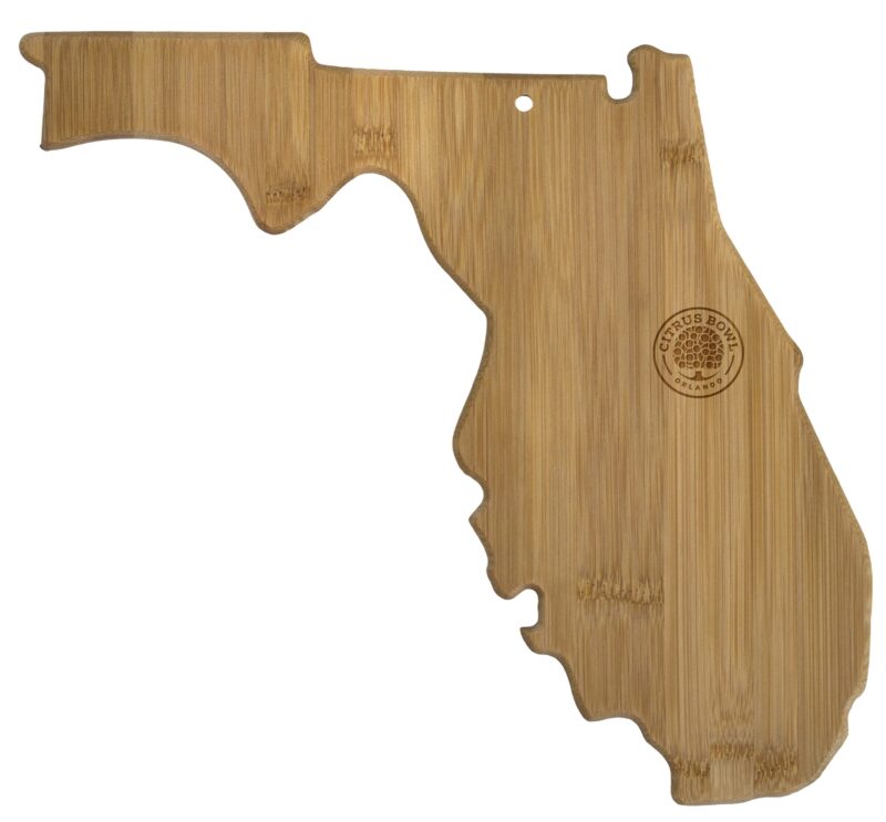 Custom Florida State Bamboo Cutting & Serving Board