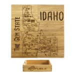 Custom Idaho Puzzle Coaster Set