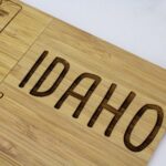 Custom Idaho Puzzle Coaster Set - 3