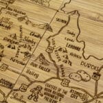 Custom Idaho Puzzle Coaster Set - 4