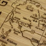 Custom Idaho Puzzle Coaster Set - 5