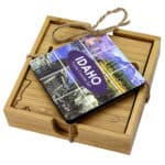 Custom Idaho Puzzle Coaster Set - 7