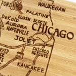 Custom Illinois Puzzle Coaster Set - 2