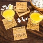 Custom Iowa Puzzle Coaster Set - 1