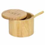 Custom Little Dipper Salt Box w/Spoon "Salt"