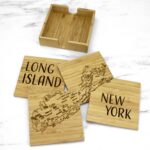 Custom Long Island Puzzle Coaster Set - 1