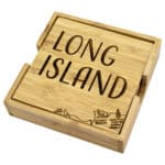 Custom Long Island Puzzle Coaster Set - 5