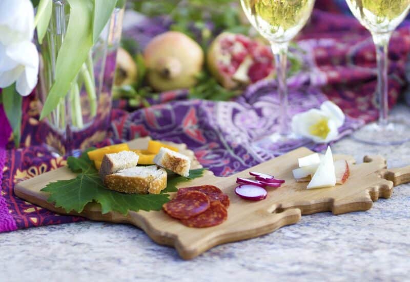 Custom Louisiana State Cutting & Serving Board - 2