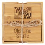Custom Maryland Puzzle Coaster Set - 2