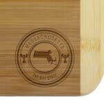 Custom Massachusetts State Stamp 2-Tone 11" Cutting Board - 1