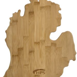 Custom Michigan State Bamboo Cutting & Serving Board