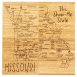 Custom Missouri Puzzle Coaster Set - 2
