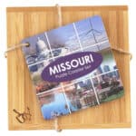 Custom Missouri Puzzle Coaster Set - 3