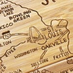 Custom Missouri Puzzle Coaster Set - 4