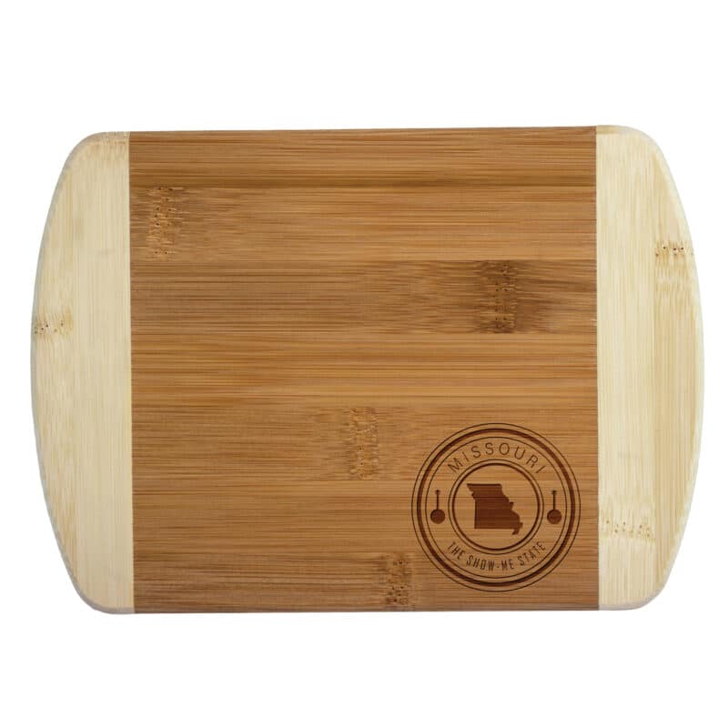 Custom Missouri State Stamp 2-Tone Bar Board