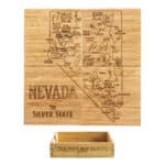 Custom Nevada Puzzle Coaster Set