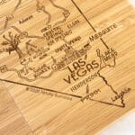 Custom Nevada Puzzle Coaster Set - 4