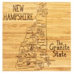 Custom New Hampshire Puzzle Coaster Set - 2