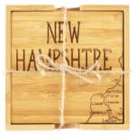 Custom New Hampshire Puzzle Coaster Set - 4