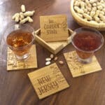 Custom New Jersey Puzzle Coaster Set - 1