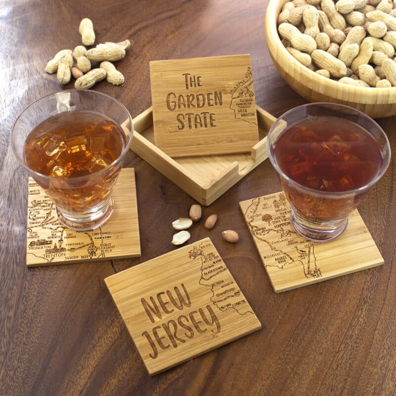 Custom New Jersey Puzzle Coaster Set - 1