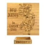 Custom New Jersey Puzzle Coaster Set