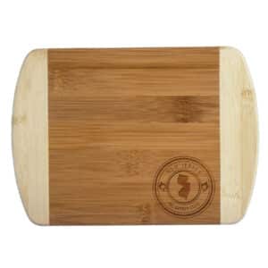 Custom New Jersey State Stamp 2-Tone Bar Board