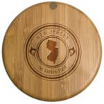 Custom New Jersey State Stamp Salt Box - 1