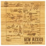 Custom New Mexico Puzzle Coaster Set - 1