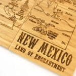 Custom New Mexico Puzzle Coaster Set - 3