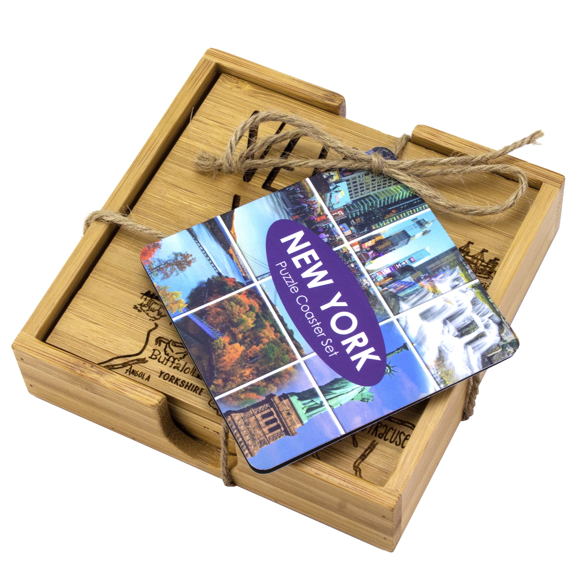 New York Puzzle Coaster Set - Thumbnail 5