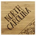 Custom North Carolina Puzzle Coaster Set - 3