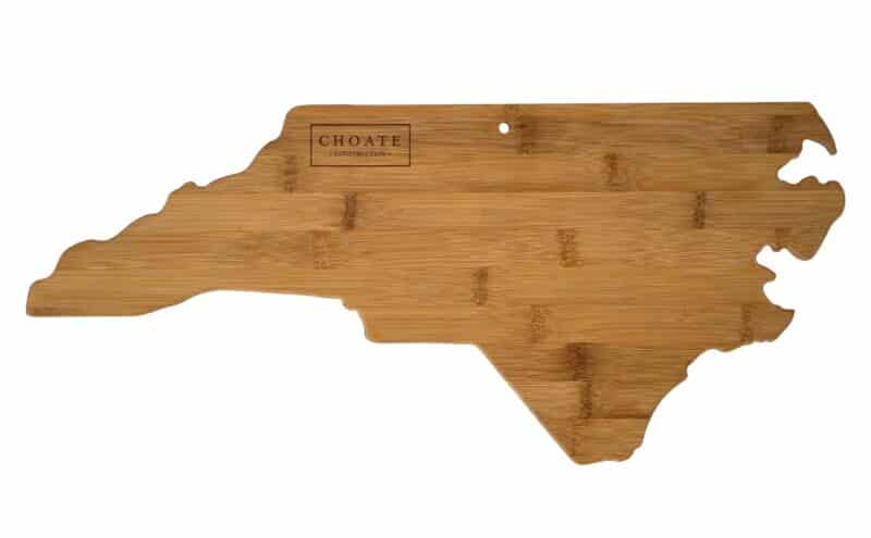 Custom North Carolina State Cutting & Serving Board