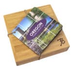 Custom Oregon Puzzle Coaster Set - 3