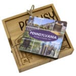 Custom Pennsylvania Puzzle Coaster Set - 2