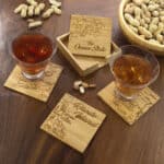 Custom Rhode Island Puzzle Coaster Set - 1