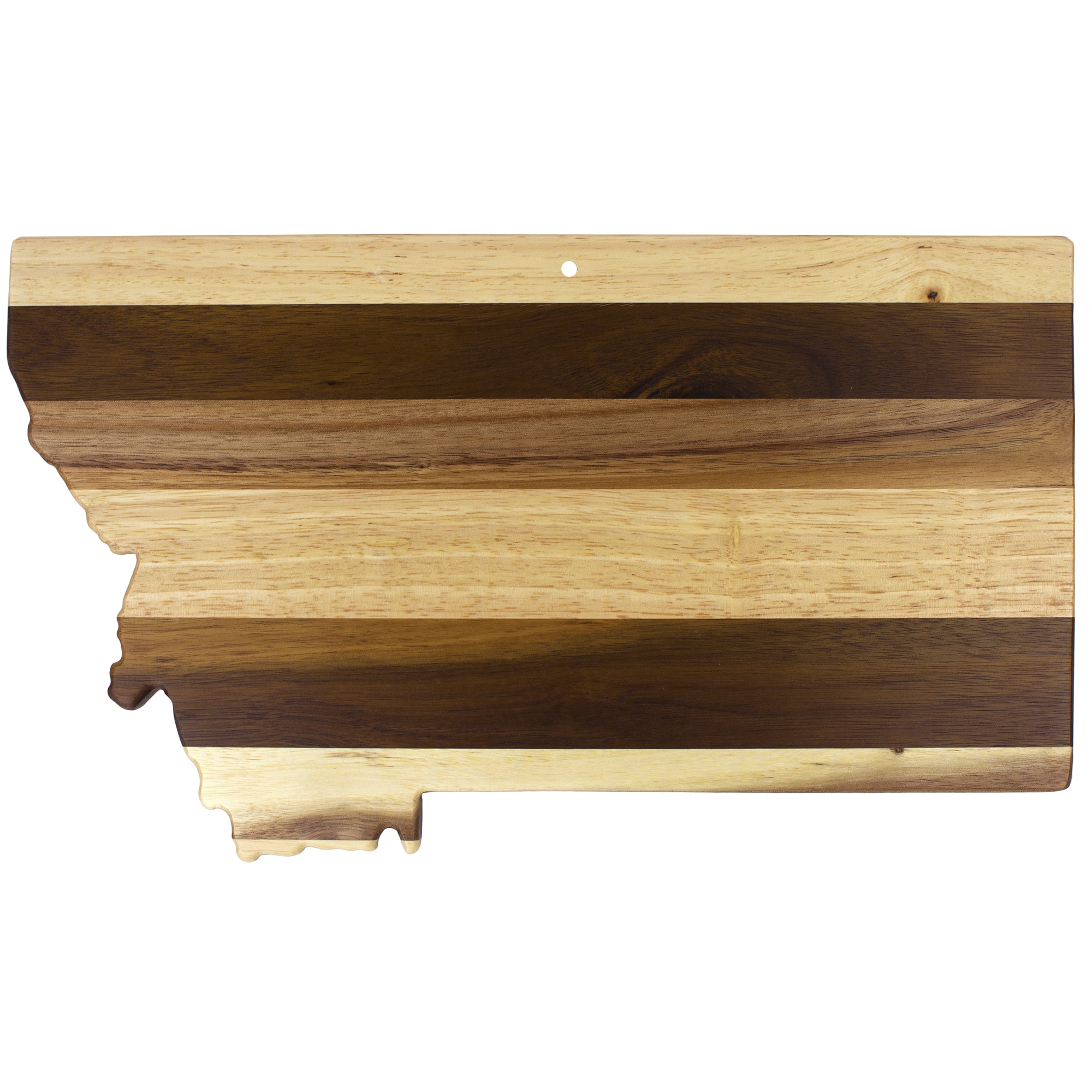 Rock & Branch Shiplap Series Texas State Shaped Wood Serving & Cutting Board - Thumbnail 4
