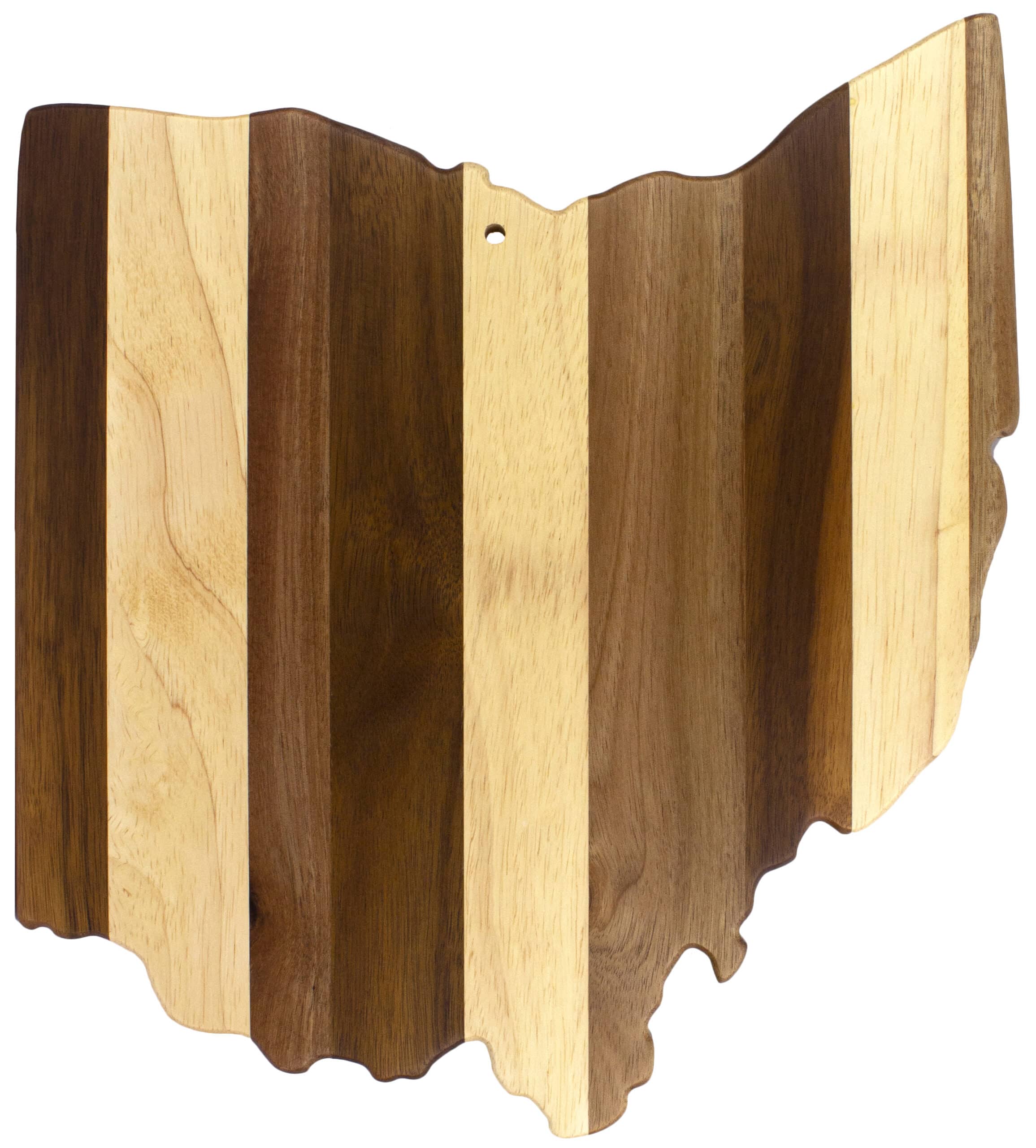 Rock & Branch Shiplap Series California State Shaped Wood Serving & Cutting Board