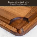 Custom Rock & Branch® 600SI Acacia Cutting Board - 4