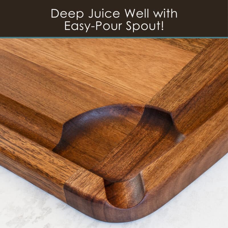 Custom Rock & Branch® 600SI Acacia Cutting Board - 4
