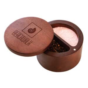 Custom Rock & Branch® Acacia Duet Salt Box